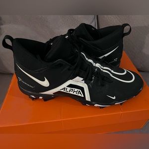 Nike Black & White Football cleats